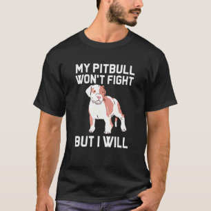 Pitbull Mama Pittie Niedlich Hundebesitzer Blumenk T-Shirt