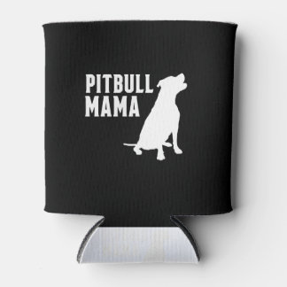 Pitbull Mama Silhouette Dosenkühler