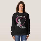 Pitbull-Mama Sweatshirt (Vorne ganz)