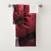 Pitbull mit Weihnachtsmann Weihnachten Badhandtuch Set (Insitu)