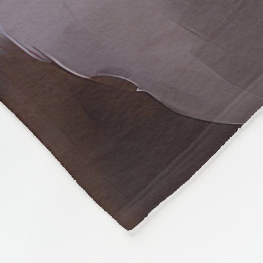 Pitbull mit Weihnachtsmann Weihnachten Fleecedecke (Ecke)