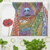 Pitbull Mixed Breed Dog Küchentuch (Gefaltet)