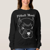 Pitbull Mood Rage Sweatshirt (Vorderseite)