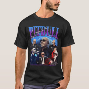 Pitbull Mr.Worlwide Retro 90er T-Shirt