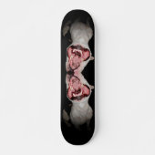 Pitbull Mund Skateboard (Vorne)