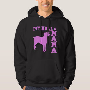 PitBull Mutter, rosa Hoodie