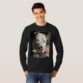 Pitbull My Love Gorgeous Handsome Pittie T-Shirt (Vorne ganz)