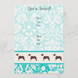 Pitbull; Niedlich Einladung