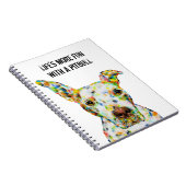Pitbull Notebook 6,5" x 8,75" Notizblock (Rechte Seite)
