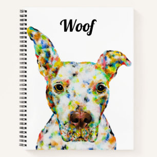 Pitbull Notebook 8,5" x 11" Notizblock