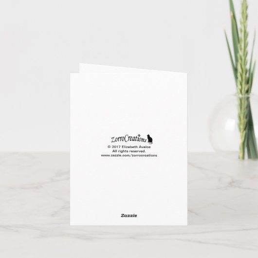 Pitbull Ohr-Ohr-Lächeln Danke Note Card (Rückseite)