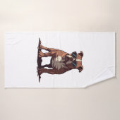 Pitbull Owner Geschenke Badehandtuch (Badehandtuch)