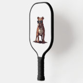 Pitbull Owner Geschenke Pickleball Schläger (Links)