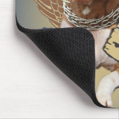 Pitbull passen von den Schutzengel-Geschenken auf Mousepad (Ecke)