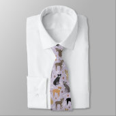 Pitbull Paws and Bones Neck Tie Krawatte (Gebunden)