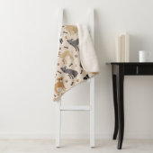 Pitbull Paws and Bones Sherpa Blanket Sherpadecke (Beispiel)