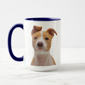 Pitbull personalized Mug Tasse (Links)