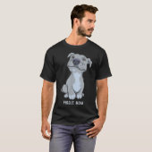 Pitbull Pibble Mama Gift T-Shirt (Vorne ganz)