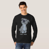 Pitbull Pibble Mama Gift T-Shirt (Vorne ganz)