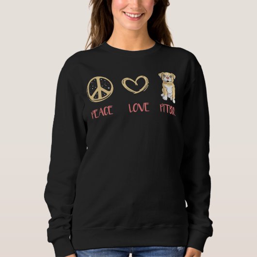 Pitbull Pit Bull Sweatshirt (Vorderseite)
