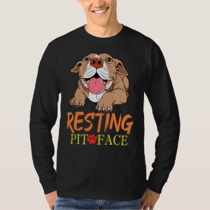 Pitbull Pit Bull Terrier-Produkt für ruhende Grube T-Shirt