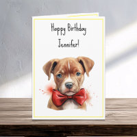 Pitbull Pit Bull Welpe Hund Geburtsname