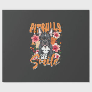 Pitbull Pitbulls Geschenkpapier