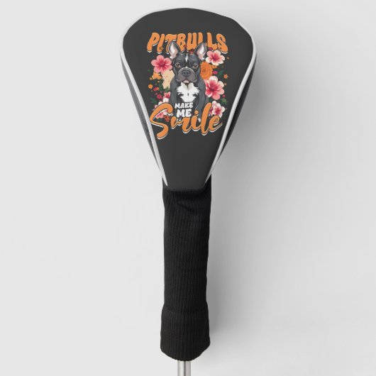 Pitbull Pitbulls Golf Headcover (Vorderseite)