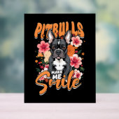 Pitbull Pitbuls Acrylschild (Neutral)
