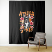 Pitbull Pitbuls Wandteppich (Beispiel)