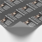 Pitbull Pittie Dog Geschenkpapier (Ecke)