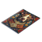Pitbull " Pittie " SpiralNotebook Notizblock (Linke Seite)