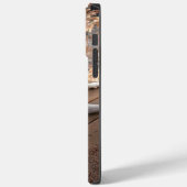 Pitbull Porch Dog iPhone Case (Rückseite / Links)