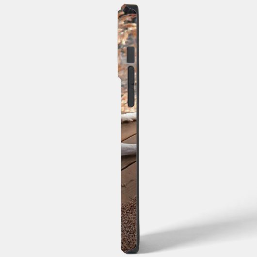 Pitbull Porch Dog iPhone Case (Rückseite / Links)