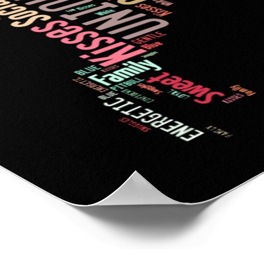 Pitbull Poster (Ecke)