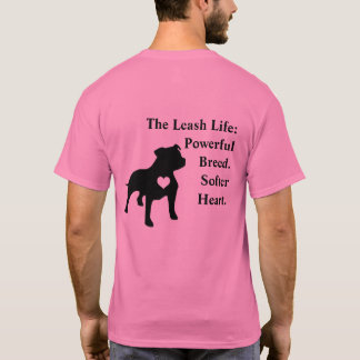 Pitbull: Powerful  Breed. Softer Heart.  T-Shirt