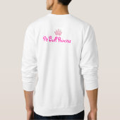 Pitbull-Prinzessin Sweatshirt (Rückseite)