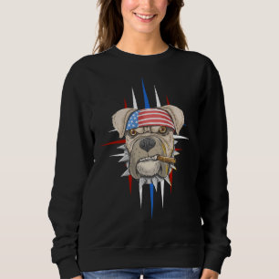 Pitbull-Rauchwagen Sweatshirt