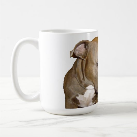 PITBULL-REGEL! KAFFEETASSE (Links)