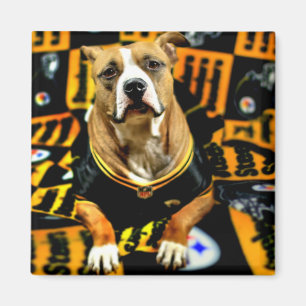 Pitbull Rescue Dog Fanatic Magnet