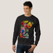 Pitbull S Colorful Pit Bulls 370 Sweatshirt (Vorne ganz)