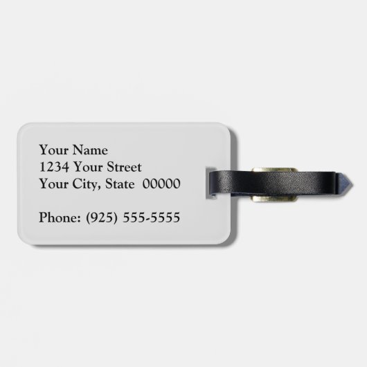 Pitbull Schutz-Gepäckanhänger Gepäckanhänger (Rückseite horizontal)