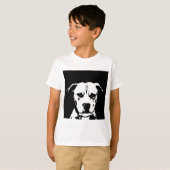 Pitbull Shirt - KinderT - Shirt (Vorne ganz)