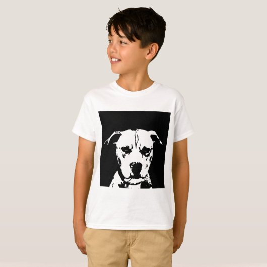 Pitbull Shirt - KinderT - Shirt (Vorne ganz)