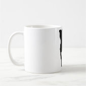Pitbull Silhouette Kaffeetasse (Links)