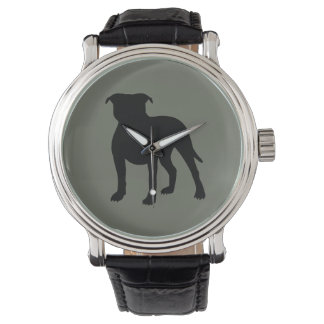 Pitbull Silhouette Watch Armbanduhr