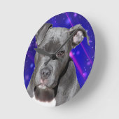 Pitbull Space Clocks Runde Wanduhr (Winkel)