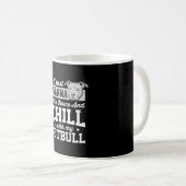 Pitbull Stay Home And Chill Design Kaffeetasse (VorderseiteRechts)