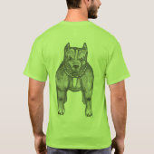 Pitbull T-Shirt (Rückseite)