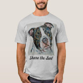PITBULL T - SHIRT (Vorderseite)